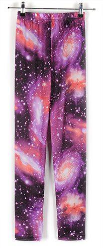 Legging das Galáxias Roxa