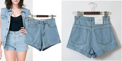 Shorts Cintura Alta